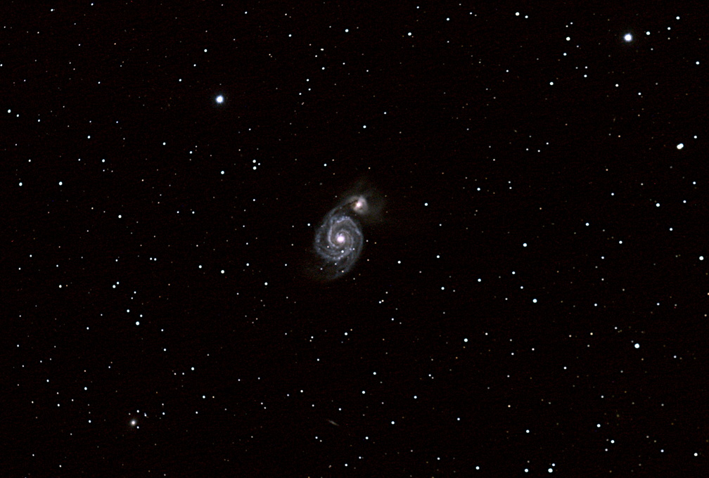 M 51 : Galaxie du tourbillon