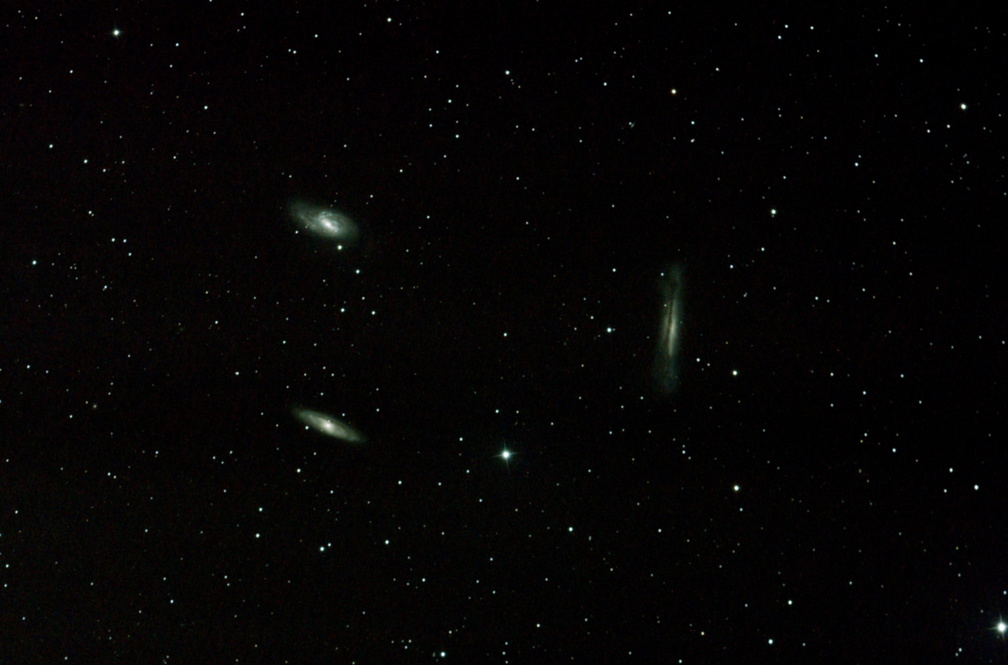M65, M66, NGC 3628 : Le triplet du Lion
