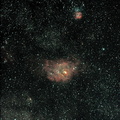 M8, M20 et les environs (Sagittarius)