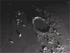 Cratère Plato au 9ème jour de lunaison