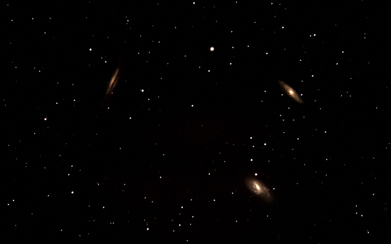 Triplet du Lion M65 M66 et NGC 3628