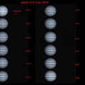 Jupiter, passage de Io, ombres de Io et Gan, 9 mars 2014.jpg