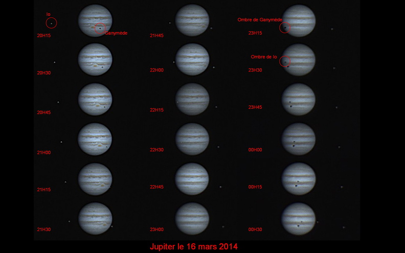 Jupiter, passage de Io et Gan, doubles ombres, 16 mars 2014.jpg