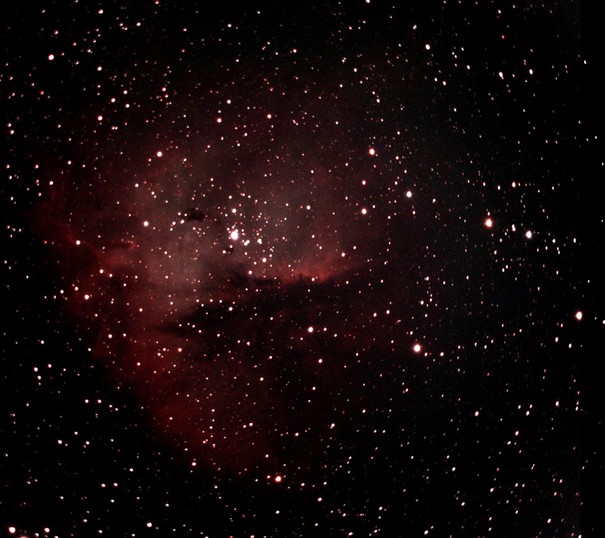 NGC281, nébuleuse Pacman (Cassioppée)