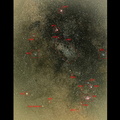 Au nord-est de Kaus Borealis (11 objets Messier)