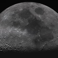 Lune au 8ème jour de lunaison