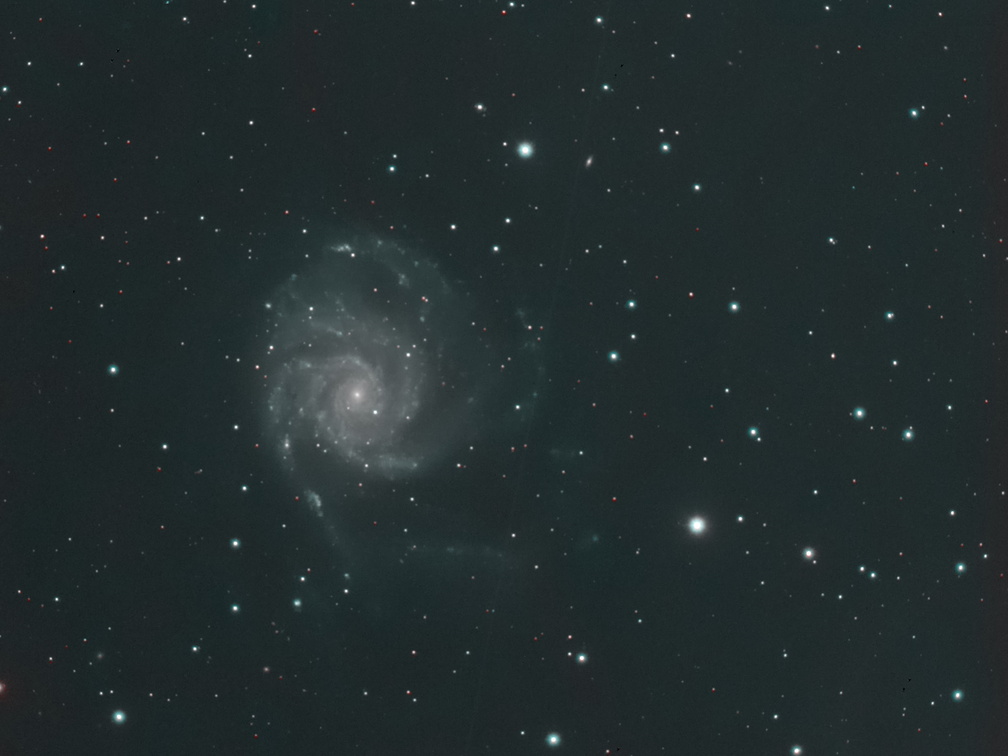 M101 en couleur