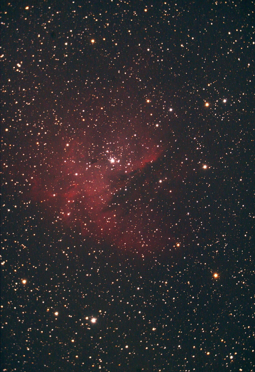 NGC281, nébuleuse "Pac-Man"