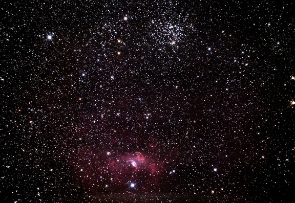 NGC7635 + M52