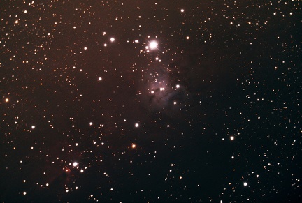 NGC2264, l'amas du sapin de Noël (Monoceros)
