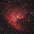 NGC281, nébuleuse "Pac-man" dans Cassiopée