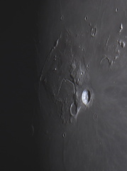 Aristarchus, le "phare de la lune" à 11,89J de lunaison