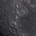 Le cratère Gassendi à 11,89J de lunaison