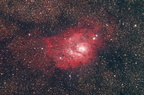 La nébuleuse de la Lagune, M8, dans le Sagittaire