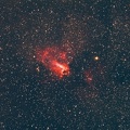 M17, nébuleuse Omega, dans le Sagittaire
