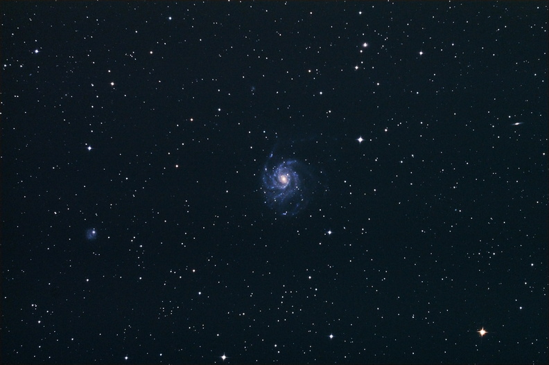 M101, galaxie du Moulinet, dans la Grande Ourse