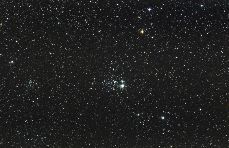 NGC457, amas de la Chouette dans Cassiopée