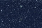 NGC 6946 et NGC 6939, la galaxie et l'amas
