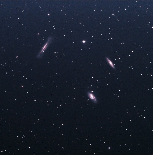M65, M66, NGC3628 : Le "triplet du Lion" (Leo)