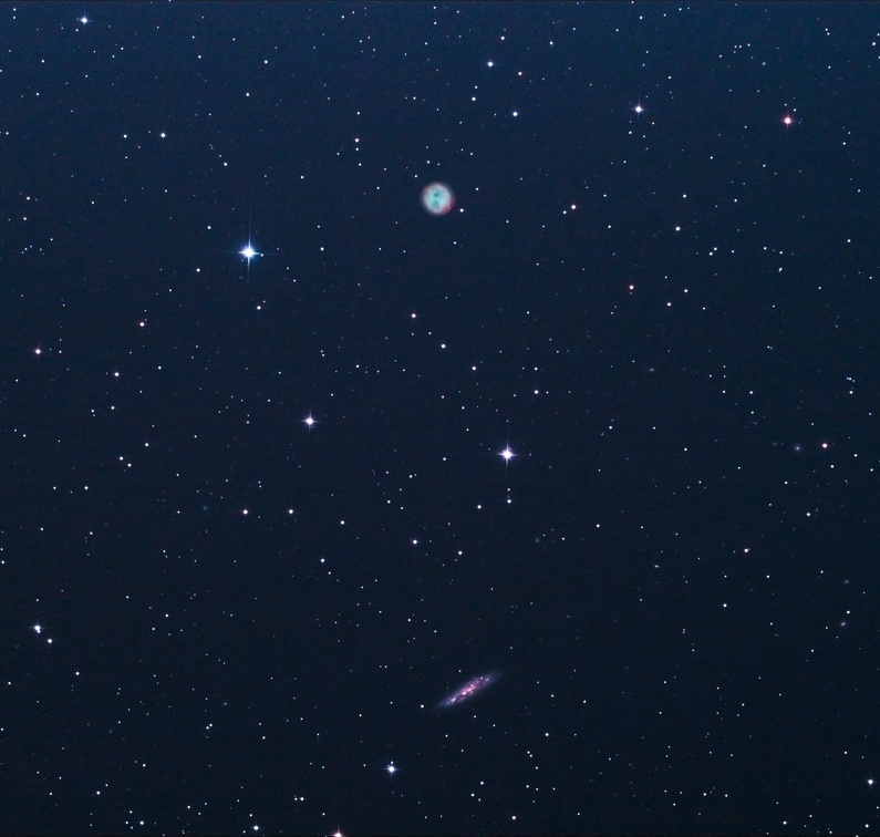 M97 et M108, dans Ursa Major