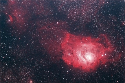 M8, nébuleuse de la Lagune, dans le Sagittaire