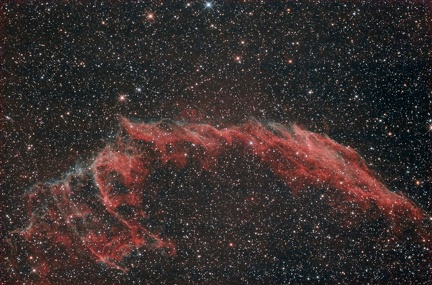 Dentelles du Cygne NGC 6992, NGC 6995