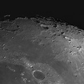 Mare imbrium, Cratère plato au 11eme jour