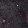 Panoramique de la Nébuleuse d'Orion au Sapin de Noël