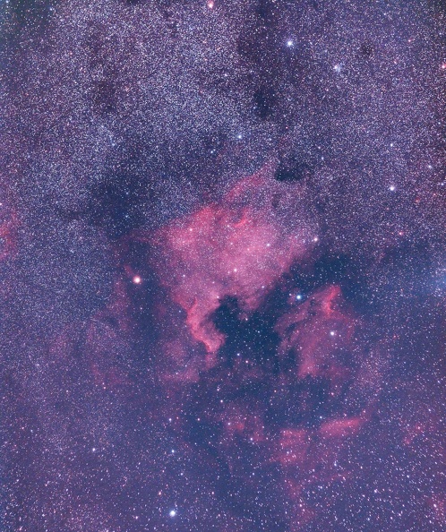Région de NGC7000 (Cygnus)
