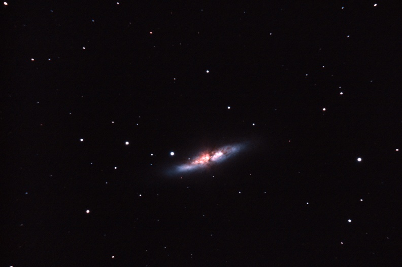 M 82 Galaxie  spirale du Cigare  Fait le 13  avril 2019