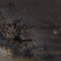 Grand champ Antares et voie lactée