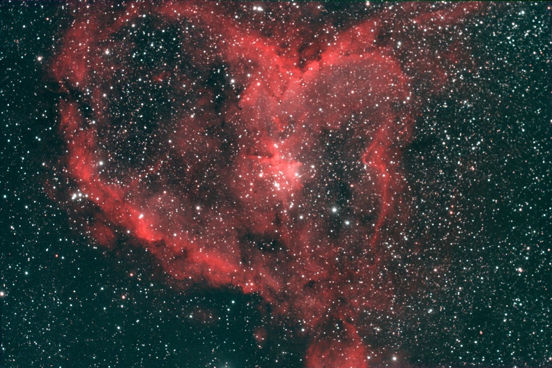 IC 1805 Nébuleuse du Coeur