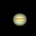 Jupiter et l'ombre de Io