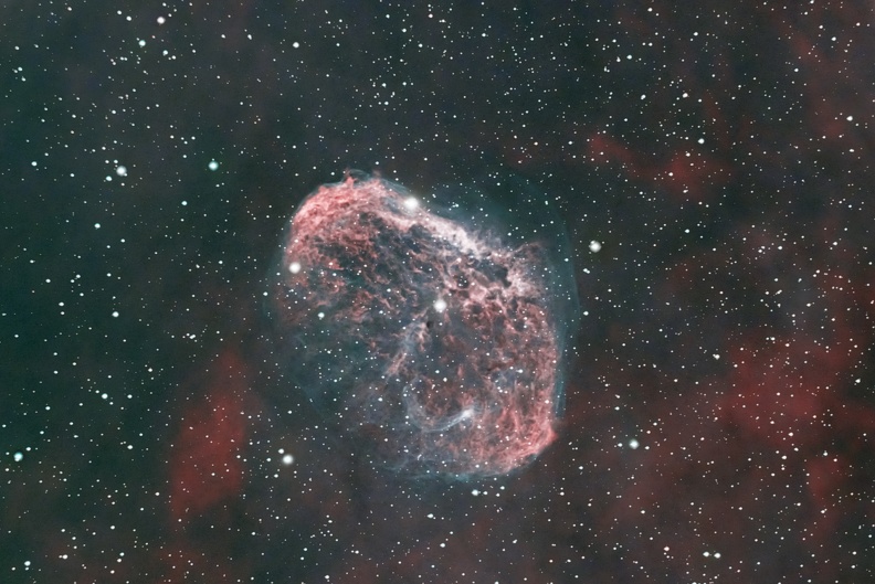 NGC6888 Nébuleuse du croissant