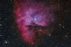 NGC281 Nébuleuse Pacmac