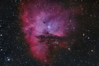 NGC281 Nébuleuse Pacmac