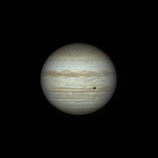 Jupiter et IO et son ombre