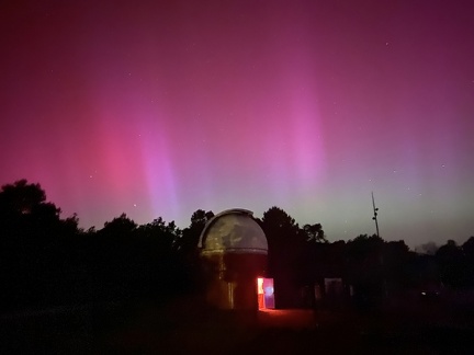 Aurores Boréales à Jalles Astronomie