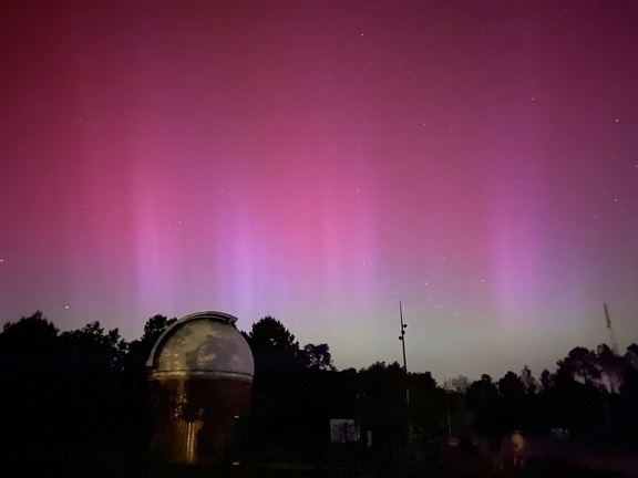 Aurores Boréales à Jalles Astronomie