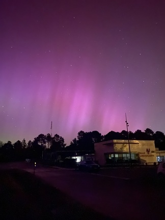 Aurores Boréales à Jalles Astronomie