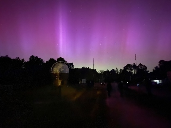 Aurores Boréales à Jalles Astronomie