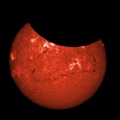 Eclipse partielle de soleil