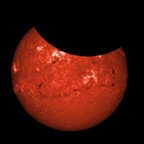 Eclipse partielle de soleil
