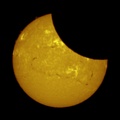 Eclipse partielle du 29 mars 2025 à 11 h 50