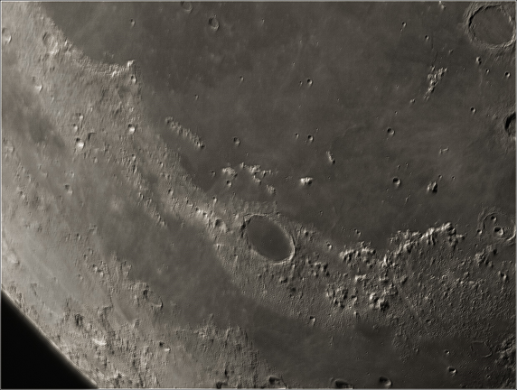 Cratère Platon - Lune du 15/07