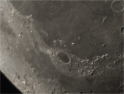 Cratère Platon - Lune du 15/07
