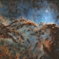 NGC6188 Nébuleuse des Dragons combattants de l'Autel