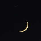 Conjonction Lune-Venus