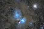 NGC6726, NGC6727, NGC6729 et NGC6723.