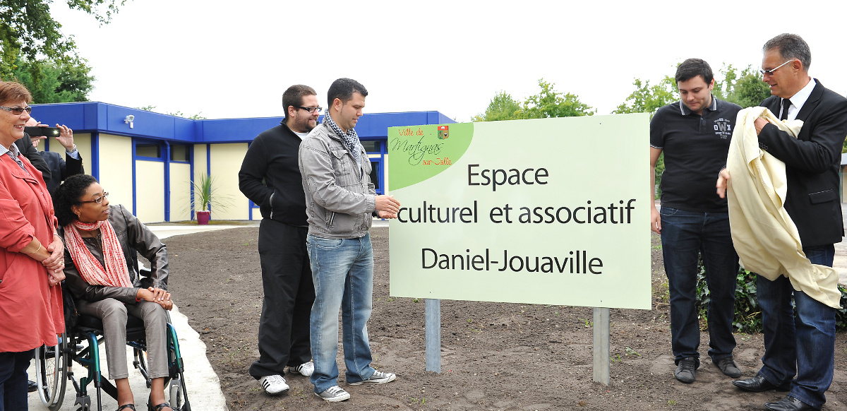 Inauguration espace culturel Daniel Jouaville